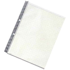 【J-535982】【LIHITLAB】クリヤーポケット N-2008 A4S 10枚 グレー【ファイルリフィル】