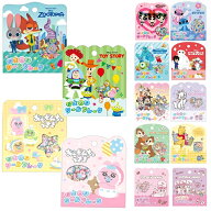 おはじきシールフレーク ディズニー他 おぱんちゅうさぎ パワーパフガールズ エスターバニー ベイマック…