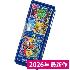 ホログラムふでばこ 筆箱 ポケモン ポケットモンスター 487729003 ショウワノート メガルカリオ ピカチュウ レックウザ メガシンカ マスカーニャ ラウドボーン テラパゴス ポケモン文具