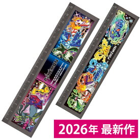 定規 ポケモン ポケットモンスター ものさし N6 283729003 ショウワノート ピカチュウ レックウザ メガルカリオ テラパゴス ブラッキー ポケモン文具