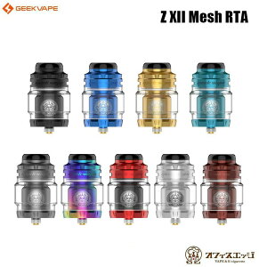 Geekvape Z XII Mesh RTA 25mm 4.5mL M[NxCv [EX Zeus ZX2 bV Tank Ag}CU[ dq^oR xCv NA vape gbvGAt[ [M-20]