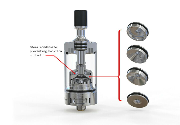 楽天市場】Auguse RTA V3 22mm オーグユーズ タンク アトマイザー MTL 