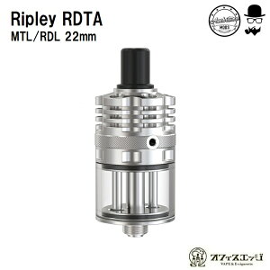 Ambition Mods × gentleman Club Ripley MTL/RDL RDTAySSJ[zArV v[ dq^oR Ag}CU[ vape RBA { xCv 22mm Vo[ Silver rta RTA replay v[ vC [T-49]