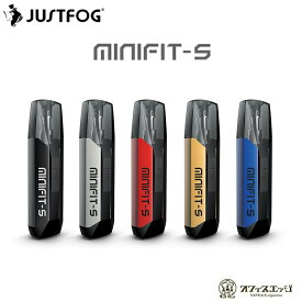 JUSTFOG miniFIT-S Kit ジャストフォグ ミニフィットエス CBDリキッドにも スターターキット 電子タバコ ベイプ ヴェポライザー POD タール ニコチン0 [Q-15]