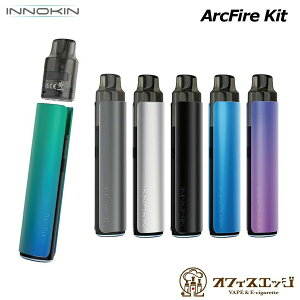 Innokin ArcFire Pod Kit 650mAh 3ml CmL A[Nt@CA X^[^[Lbg dq^oR xCv vape ^ V[V ^ g [W-5]