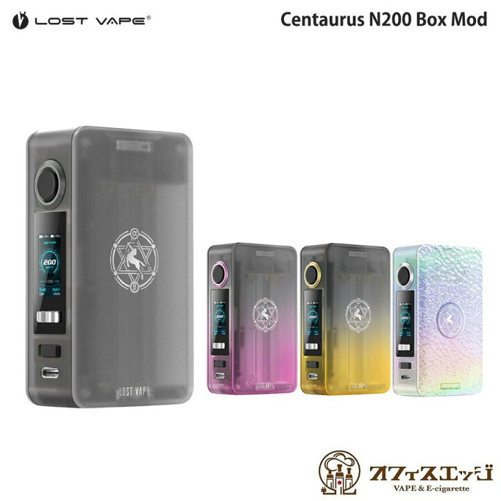 楽天市場】Lost Vape Centaurus N200 Box Mod 200W 本体のみ 
