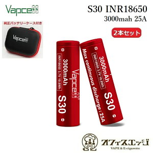 y2{ZbgzVapcell S30 INR18650 3000mah 25A/obvZ/tbggbvobe[/dq^oR xCv flattop battery vape [dr dr `E}K [H-18]