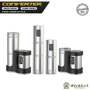Ambition Mods CONVERTER BOX MOD�ySS/Black�z/�R���o�[�^�[�{�b�N�X���b�h/�A���r�V�������b�Y/Ambition MODS �{�� mod �x�C�v �d�q�^�o�R vape 18650�o�b�e���[�쓮 [W-2]