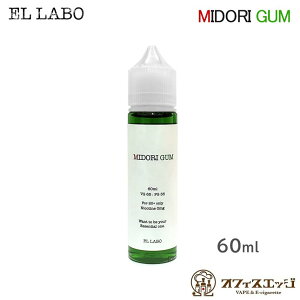 ~hK ݂ǂ肪 MIDORI GUM 60ml EL LABO C[G{ \[  Lbh dq^oR xCv vape t[o[ Kn [J-39]