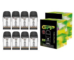 �y2���Z�b�g�zUwell Caliburn GPP Pod �J�[�g���b�W 4���� 3ml Caliburn G4 PRO/Caliburn G4/G4 Mini/G3 PRO/G3 PRO KOKO/G3 Lite/G3 Lite KoKo G5 G4 G3 �V���[�Y ���[�E�F�� �J���o�[�� �R�R �|�b�g �|�b�h POD pod �J���o�[��