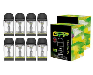 �y2���Z�b�g�zUwell Caliburn GPP Pod �J�[�g���b�W 4���� 3ml Caliburn G4 PRO/Caliburn G4/G4 Mini/G3 PRO/G3 PRO KOKO/G3 Lite/G3 Lite KoKo G5 G4 G3 �V���[�Y ���[�E�F�� �J���o�[�� �R�R �|�b�g �|�b�h POD pod �J���o�[��