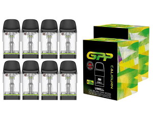 �y2���Z�b�g�zUwell Caliburn GPP Pod �J�[�g���b�W 4���� 3ml Caliburn G4 PRO/Caliburn G4/G4 Mini/G3 PRO/G3 PRO KOKO/G3 Lite/G3 Lite KoKo G5 G4 G3 �V���[�Y ���[�E�F�� �J���o�[�� �R�R �|�b�g �|�b�h POD pod �J���o�[��