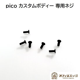 Eleaf iStick Pico カスタムボディー 専用ネジ 6個セット オフィスエッジオリジナルカスタムピコボディ用 イーリーフ ピコ 予備 スペア