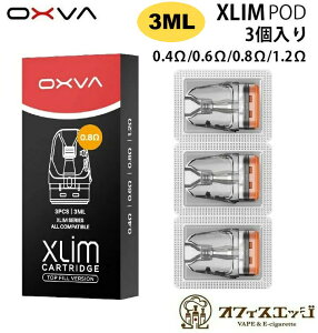 OXVA XLIM POD 3mL�g�b�v�t�B�� �J�[�g���b�W 3���� �G�N�X�����v�� �G�N�X���� �x�C�v �I�L�V�o �d�q�^�o�R vape pod �|�b�h �|�b�g �R�C�� coil �G�N�X�����V���[�Y �G�N�X���� [T-19]