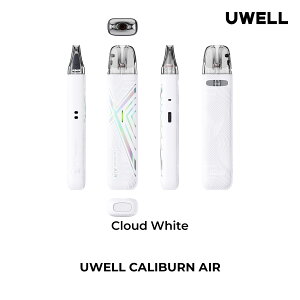 �y�I�ׂ郊�L�b�h1�{�t���zUwell Caliburn AIR Pod Kit 1000mAh 3ml �x�C�v �{�� vape GPP �A���t�@ �X�^�[�^�[�L�b�g �d�q�^�o�R ���[�E�F�� �J���o�[�� �G�A�[ �����^�уV�[�V�� USB�[�d�Ή� �I�[�g�h��