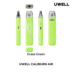 �y�I�ׂ郊�L�b�h1�{�t���zUwell Caliburn AIR Pod Kit 1000mAh 3ml �x�C�v �{�� vape GPP �A���t�@ �X�^�[�^�[�L�b�g �d�q�^�o�R ���[�E�F�� �J���o�[�� �G�A�[ �����^�уV�[�V�� USB�[�d�Ή� �I�[�g�h��