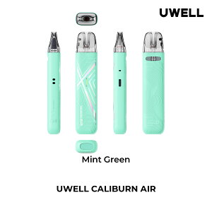 �y�I�ׂ郊�L�b�h1�{�t���zUwell Caliburn AIR Pod Kit 1000mAh 3ml �x�C�v �{�� vape GPP �A���t�@ �X�^�[�^�[�L�b�g �d�q�^�o�R ���[�E�F�� �J���o�[�� �G�A�[ �����^�уV�[�V�� USB�[�d�Ή� �I�[�g�h��