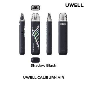 �y�I�ׂ郊�L�b�h1�{�t���zUwell Caliburn AIR Pod Kit 1000mAh 3ml �x�C�v �{�� vape GPP �A���t�@ �X�^�[�^�[�L�b�g �d�q�^�o�R ���[�E�F�� �J���o�[�� �G�A�[ �����^�уV�[�V�� USB�[�d�Ή� �I�[�g�h��
