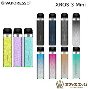 Vaporesso XROS 3 Mini Pod Kit 1000mAh 2mL xpb\ NX 3 ~j X^[^[Lbg dq^oR xCv vape { x|b\ ^oR ^ V[V ^ g C ։ [L-2]