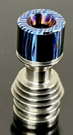 415感謝プライス【チタニウム＆モザティマ ショートver】 【蜻蛉切＆チビ蜻蛉切ドリップチップ】チタン ティマスカス FOUR ONE FIVE mod japan MTL DT Tombo GIRI ドリップチップ 日本製 415 510規格 蜻蛉切り 415 [A-97]