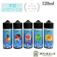 大容量120ml 氷結QUEENS LAB リキッド ベイプ vape クイーンズラボ プレミアムリキッド メンソール 電子…