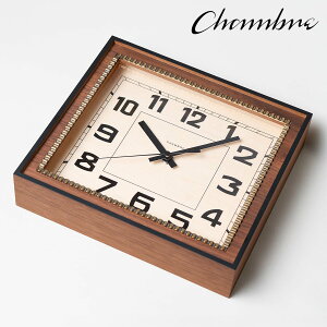 BRASS RECTANGLE CLOCK - Solid -�yWALNUT�z �Ǌ|�����v / �u�����v / ���_�� / �É� / ������� / �X�N�G�A / ���g�� / �A���e�B�[�N / �A�i���O / �N���V�b�N / �ؐ� / �M�t�g / ���{�� / �V�����u���y����E