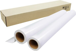 【2本セット】インクジェットロール紙 防炎クロスS 幅610mm(A1ノビ)×長さ30m 厚0.20mm プロッター用紙 大判ロール紙 大判インクジェット用紙 大判プリンター 大判印刷 ポスター印刷【沖縄・離島