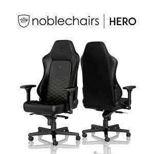 noblechairs �Q�[�~���O�`�F�A HERO �S�[���h NBL-HRO-PU-GOL-SGL