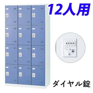 �y�󒍐��Y�i�z ���� SLB���b�J�[(���u���[) 3��4�i 12�l�p �_�C������ W900×D515×H1800mm SLBB-12-D2