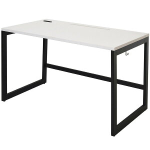 R�EF���}�J�� ���X�� �f�X�N W1200×D700×H720mm �z���C�g×�u���b�N�r RFFLD-1270WH-BL