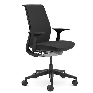 Steelcase Think �V���N �`�F�A �t���[���u���b�N �z���� �Œ�I ���R���X 465A000BFM[ �I�t�B�X�`�F�A �֎q �e�����[�N �ݑ�Ζ� �X�`�[���P�[�X ]