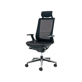 コクヨ(KOKUYO) エグゼクティブチェア オフィスチェアINSPINE(インスパイン) ポリウレタン巻きキャスターCR-GA2505E6L7E6-V [事務用チェア オフィス家具 チェア 椅子 イス 事務椅子 デスクチェア パソコンチェア 革張り 高機能 INSPINE インスパイン]
