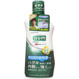 GUM ガム 薬用 歯周プロケア デンタルリンス 420mL　ノンアルコールタイプ