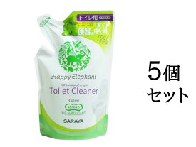 【まとめ買い5個セット】ハッピーエレファント　泡トイレクリーナー 詰替用 350mL