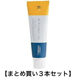 【ポイント5倍！！当店バナーよりエントリー必須22日20時～27日9:59】【まとめ買い3本セット】aiデンタルペースト　100g×3本