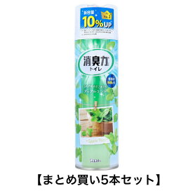 【まとめ買い5本セット】トイレの消臭力スプレー アップルミント 365mL