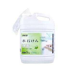 【ポイント10倍キャンペーン当店バナーよりエントリー必須】【業務用】水石けん 泡ポンプ・液ポンプ兼用 シトラスの香り 5kg ハンドソープ 詰め替え用 衛生日用品