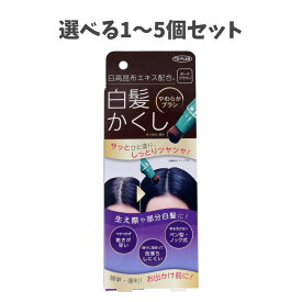 【選べる1～5個セット】トプラン 日高白髪かくし ダークブラウン 20g 白髪カバー 生え際の白髪に