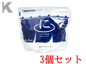 国産天然にがり結晶　にがり温泉　500g入 3個セット