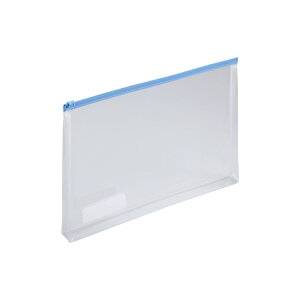 【最大2,000円オフCOUPON 11月1日-6日9時59分まで】【送料無料!】リヒトラブ クリヤーケース(マチ付・業務用25枚パック) F-74SM25P藍 A4 ヨコ型 収納枚数:コピー用紙200枚