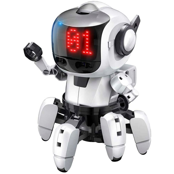 楽天市場 エレキット Elekit プログラミング フォロ For Paletteide 赤外線 レーダー 搭載 6足走行 フォロ Folo プログラミング ロボット工作キット ロボット ロボットキット 工作キット サイエンス工作 おもちゃ Mr 9110 オフィスランド