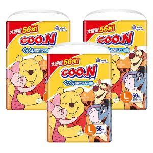 �O�[�� ���񂮂�z�� �p���c�^�C�v L�T�C�Y 56������ 843292 3�p�b�N�� 1�P�[�X �v168�� �G���G�[�� GOO.N GOON �剤���� �f�B�Y�j�[ Diseny �̏d�ڈ��F9kg�`14kg