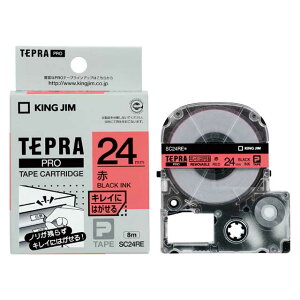 �y6��4��20��-11��1��59���܂ŃG���g���[��2�_�w��P5�{�E3�_�ȏ��P10�{�z�L���O�W����KING JIM�� �e�v��PRO�e�[�v�@�L���C�ɂ͂����郉�x���@�ԁ^������ 24mm SC24RE