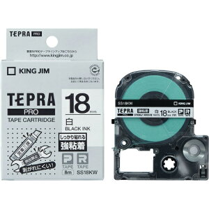 �y8��24��20��-27��9��59���܂ŃG���g���[�őS���i�|�C���g10�{�z�L���O�W����KING JIM���e�v���uPRO�v�e�[�v�J�[�g���b�W ���S�����x���@���^������ SS18KW�@18mm���@8m