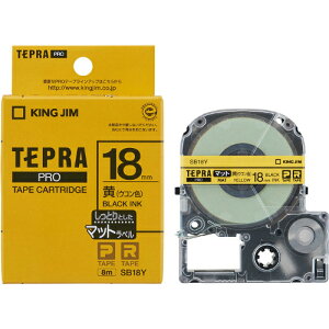 �y4��4��20��-10��1��59���܂ŃG���g���[��2�_�w��P5�{�E3�_�ȏ��P10�{�z�L���O�W����KING JIM���e�v���uPRO�v�e�[�v�J�[�g���b�W�@�}�b�g���x���@���^������ SB18Y�@18mm���@8m