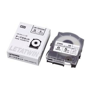 �y4��4��20��-10��1��59���܂ŃG���g���[��2�_�w��P5�{�E3�_�ȏ��P10�{�z�}�b�N�X MAX ���^�c�C�� �e�[�v�J�Z�b�g �� 5mm�� 16m�� LM-TP505W LM90170 ���� �d�C�ݔ� �}�[�L���O��� ����