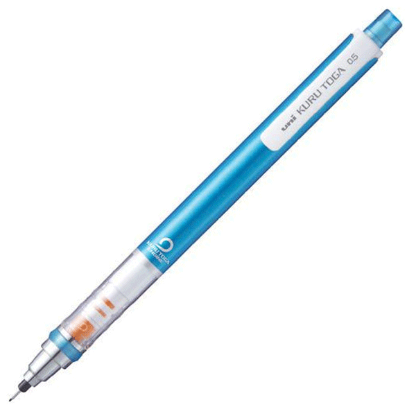 2022新作三菱鉛筆 クルトガ シャープペン 0.5mm M5-450-1P.33　ブルー