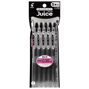 �y1��9��20���`16��1��59���܂őS�i�|�C���g2�{�z�p�C���b�g PILOT �W���[�X 0.38mm �u���b�N 5�{�Z�b�g PLJU50UF5B �Q���C���L�{�[���y�� Juice