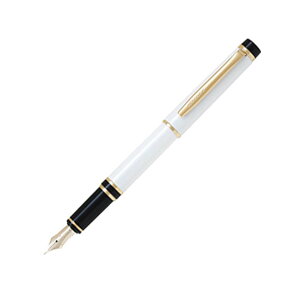 パイロット PILOT 万年筆 グランセ パールホワイト 中細字 ギフトケース付き FGRC-12SR-PW-FM GRANCE