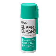 プラス(PLUS)シールはがし 落書き消し のり消し スプレー スーパークリーナー 50ml NS-200 　28-055